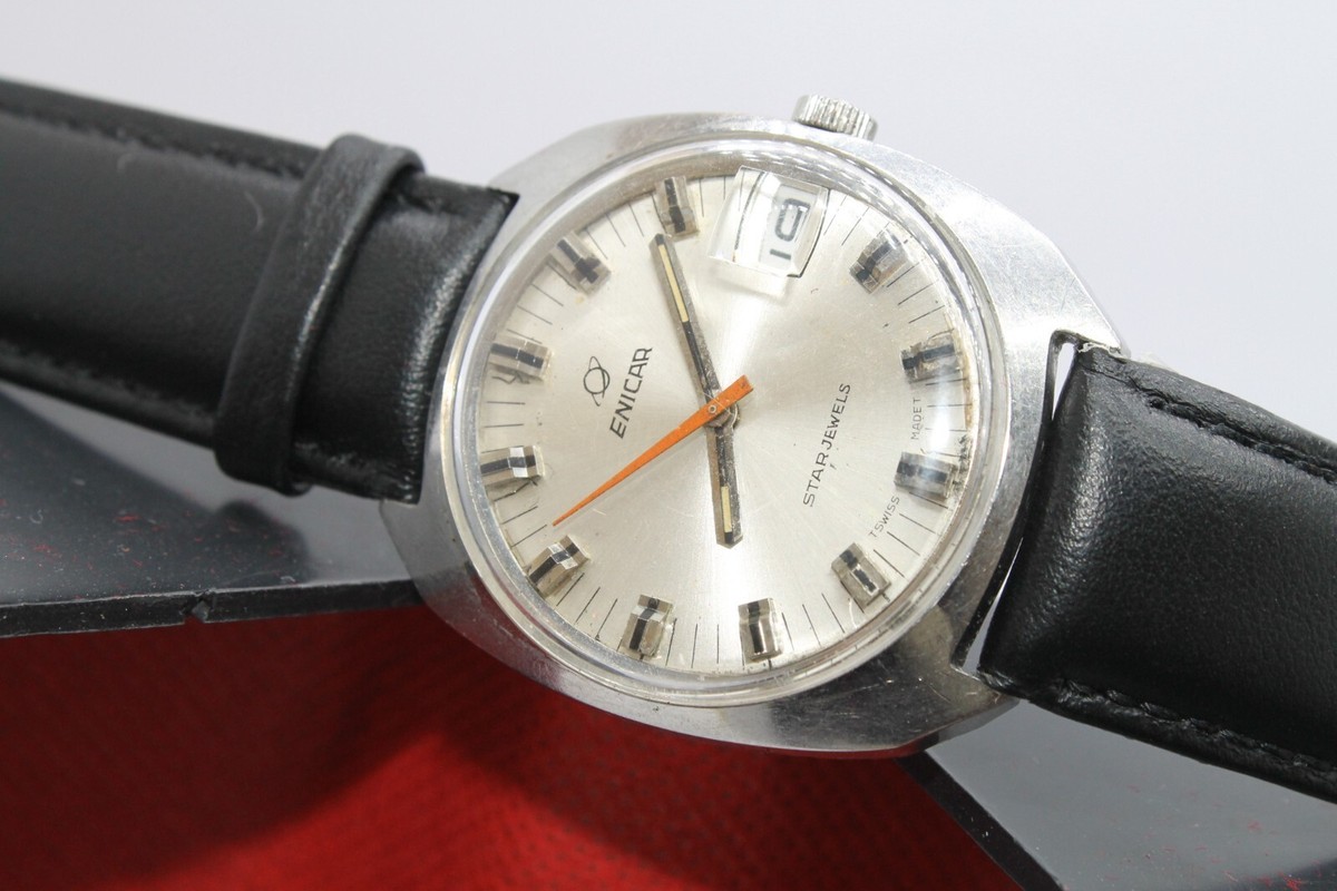 ENICAR STAR JEWELS 2334 OCEAN MANUAL 140-54-04 VTG DATE