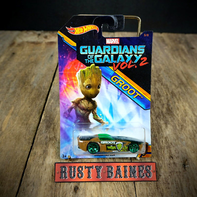 Hot Wheels Marvel Guardians of the Galaxy Vol.2 Solar Reflex Groot, Blisterpack