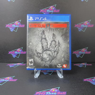 Evolve PS4 PlayStation 4 AD Complete CIB - (See Pics)
