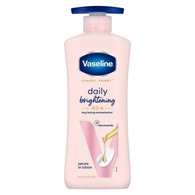 Vaseline Healthy Bright Daily Brightening Body Lotion, 400 ml