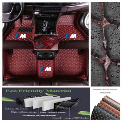 Fit for BMW All Models Car Floor Mats Custom Auto Cargo Liner Carpets Waterproof