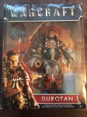 Warcraft DUROTAN 6'' Action Figure with Removable Axe JAKKS Pacific  NEW