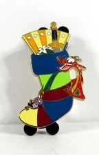 Disney Christmas Advent Calendar Stocking Pin 2021 LR Mulan