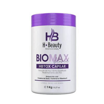 Bio Max Blond Hbtox Deep Hair Mask Blond Tinting Volume Reducer 1Kg H BEAUTY