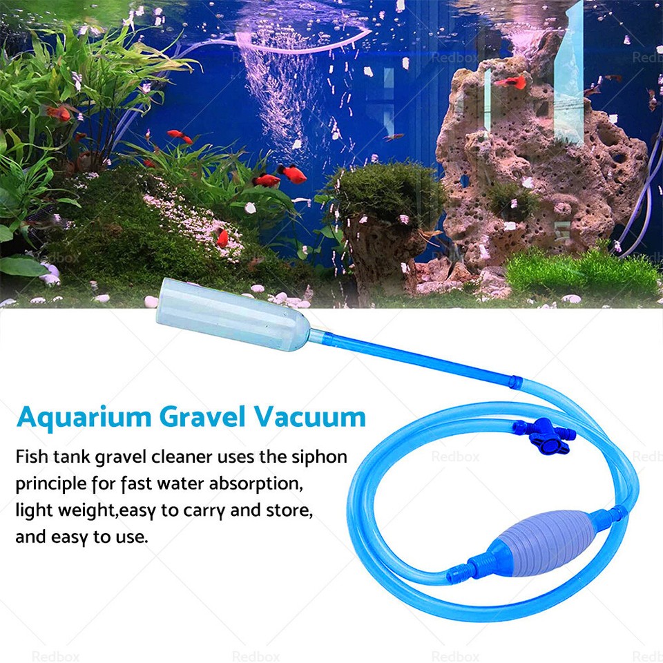 Siphon Hose Large Aquarium Fish Tank Gravel Cleaner Syphon Vacuum Water