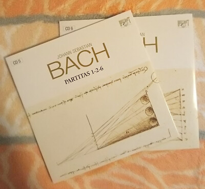 Bach: 6 Cembalo-Partiten (2 CD, Pieter-Jan Belder 1999) | Harpsichord Partitas