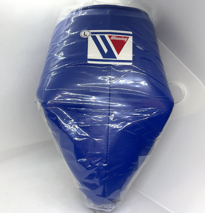 Winning Boxing Cup Protector Foul Cup Blue Size L CPS-500 Rear