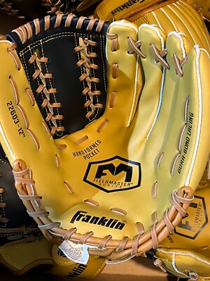 Guanto Da Baseball Franklin Sports Field Master - Pelle Sintetica, Facile Da Rompere, Per Baseball E Softball - Foto 4