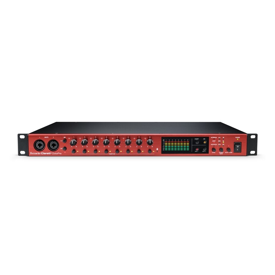 FOCUSRITE CLARETT+ OCTOPRE SCHEDE AUDIO USB