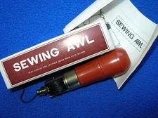 New Richards Number 1331 Leather and Canvas Sewing AWL in Original Box