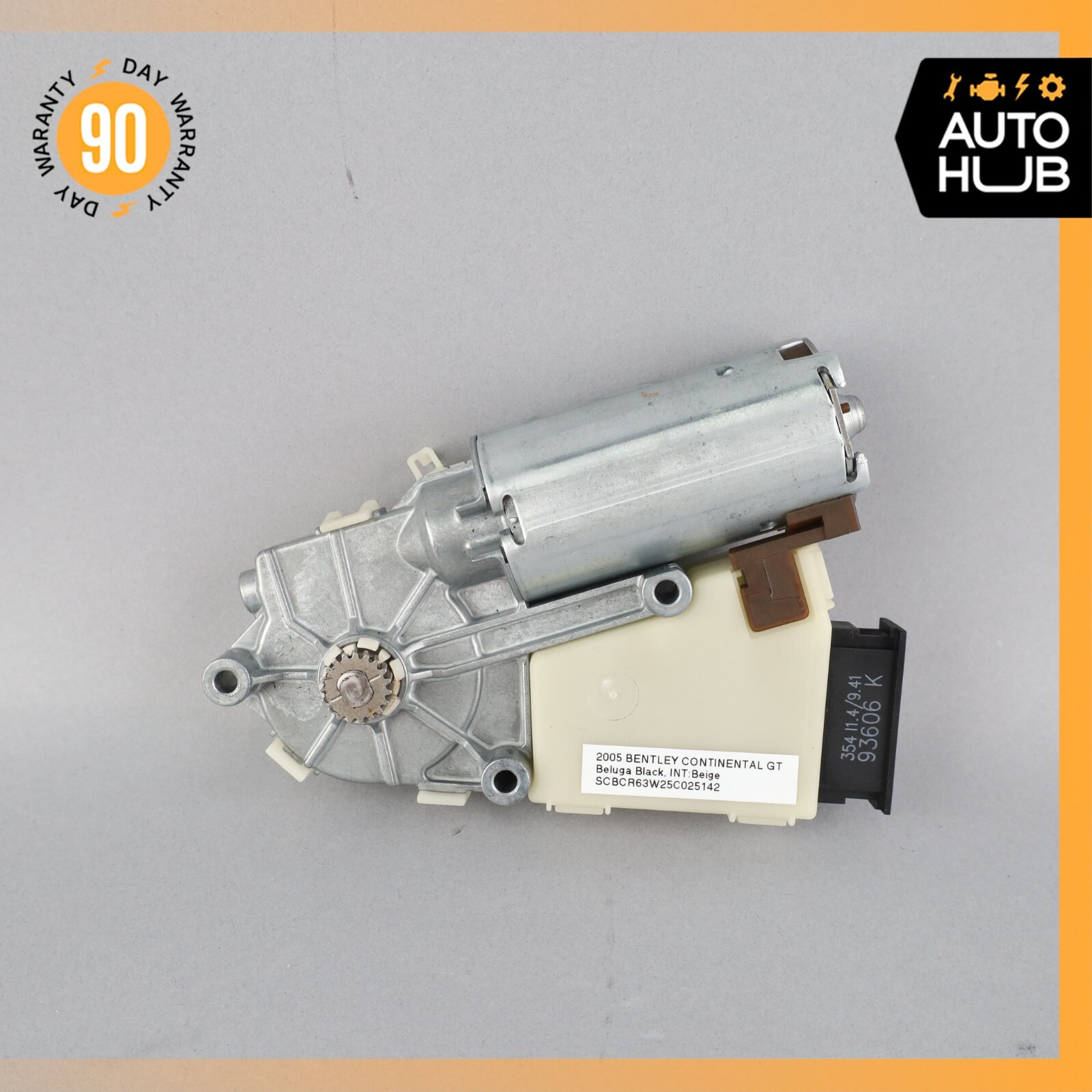 03-17 Bentley Continental GT Coupe Rear Spoiler Wing Motor 1C0959733H OEM 81k