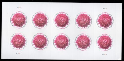 US. 5460. (Global Forever Rate) Chrysanthemum. Sheet of 10. MNH. 2020 - Picture 1 of 1