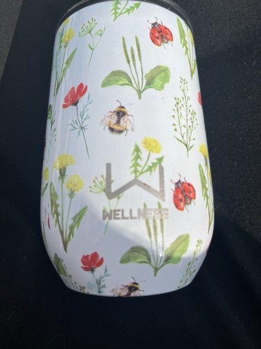 Wellness Bienen Edelstahl Reisebecher Thermo Kaffeebecher mit Deckel 16 Unzen - Bild 1 von 3