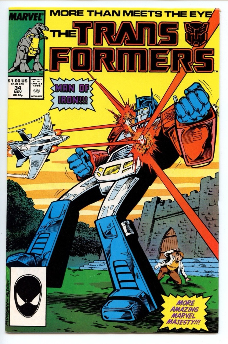 Transformers #34 (1984) - VF/NM Marvel | eBay