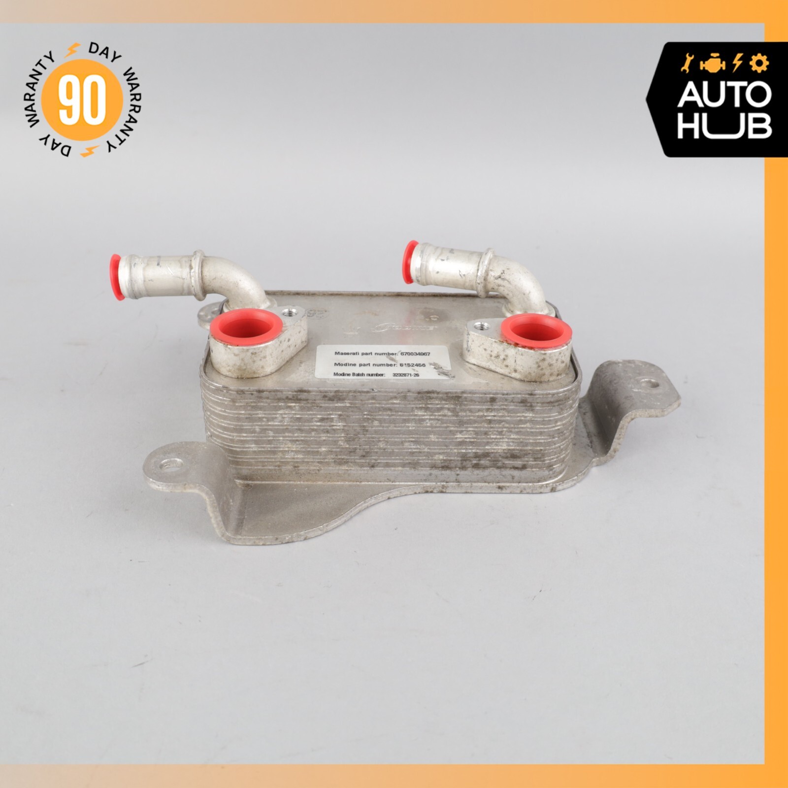 17-20 Maserati Levante M161 Transmission Oil Cooler Radiator 670034967 OEM 64k
