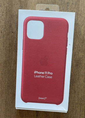 New Apple Leather Case for iPhone 11 Pro - (PRODUCT)RED