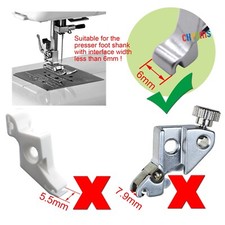 CKPSMS Brand -# KP-19044 11pcs Sewing Machine Kit Household DIY Spare Parts Accessories Suitable for Brother Singer Janome Sewing Machine