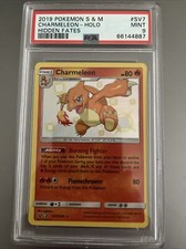 2019 Pokemon SM Hidden Fates Charmeleon Holo #SV7/SV94 PSA 9 Mint!