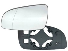 Vetro Specchietto Sinistro Retrovisore Adatto A per Opel Astra H fino 09/09