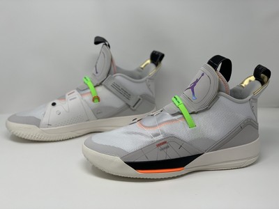 Air Jordan 33 Xxxiii Vast Grey Sneakers Size 15 Bnib Aq80 004 Ebay