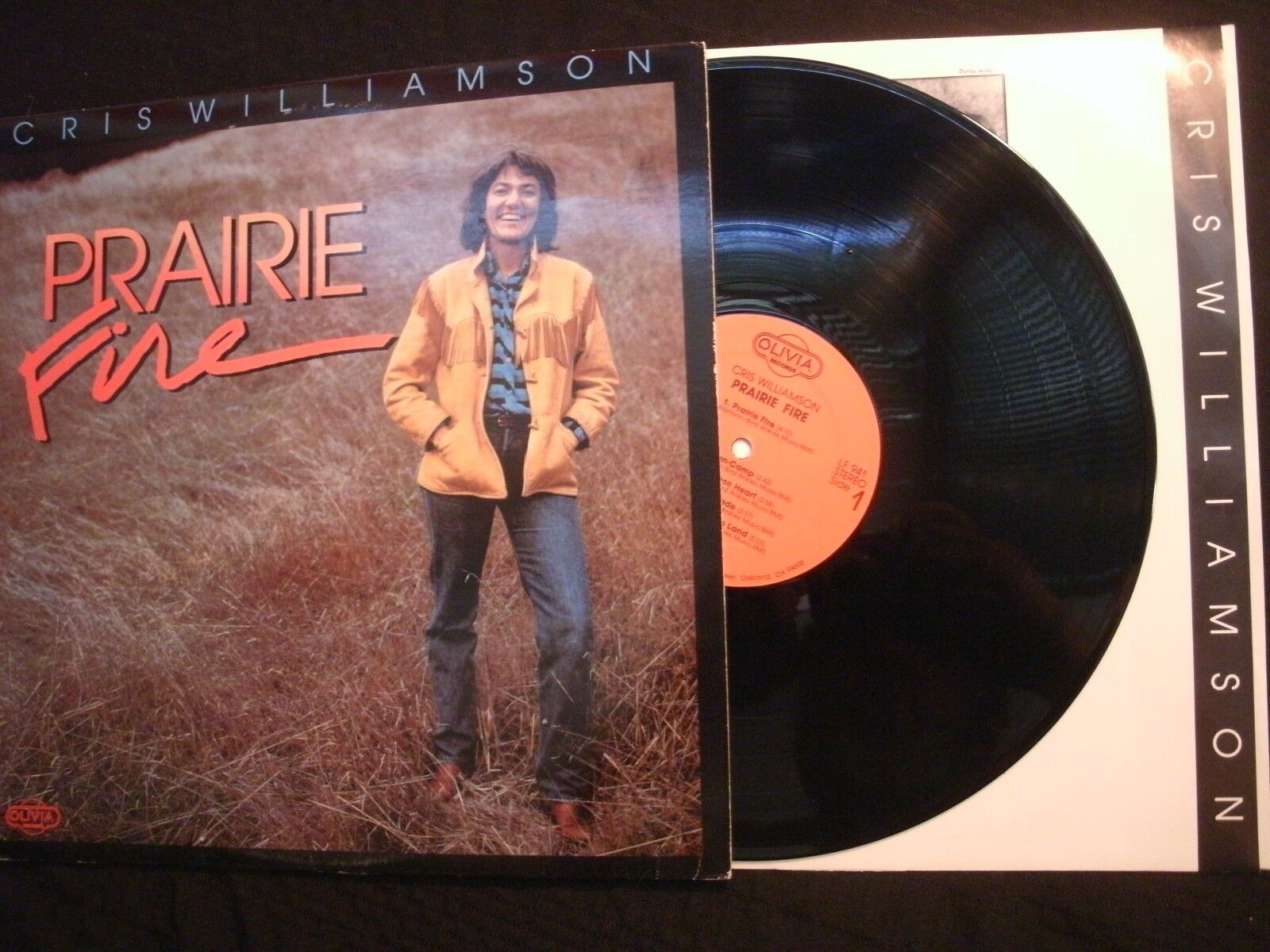 Cris Williamson - Prairie Fire - 1985 Vinyl 12'' Lp./ Exc./ Country Pop