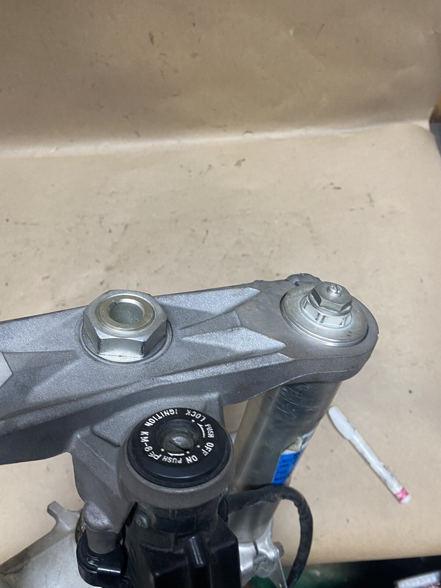 2008 07-08 KAWASAKI ZX6R NINJA ZX6 OEM FRONT FORKS SUSPENSION