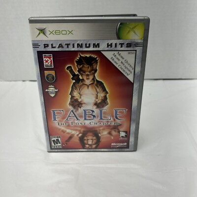 Fable: The Lost Chapters (Platinum Hits) (Microsoft Xbox, 2005)