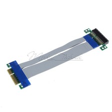 4X Riser Card Extender PCI-E Express Verlängerungskabel Flexible Flachbandkabel