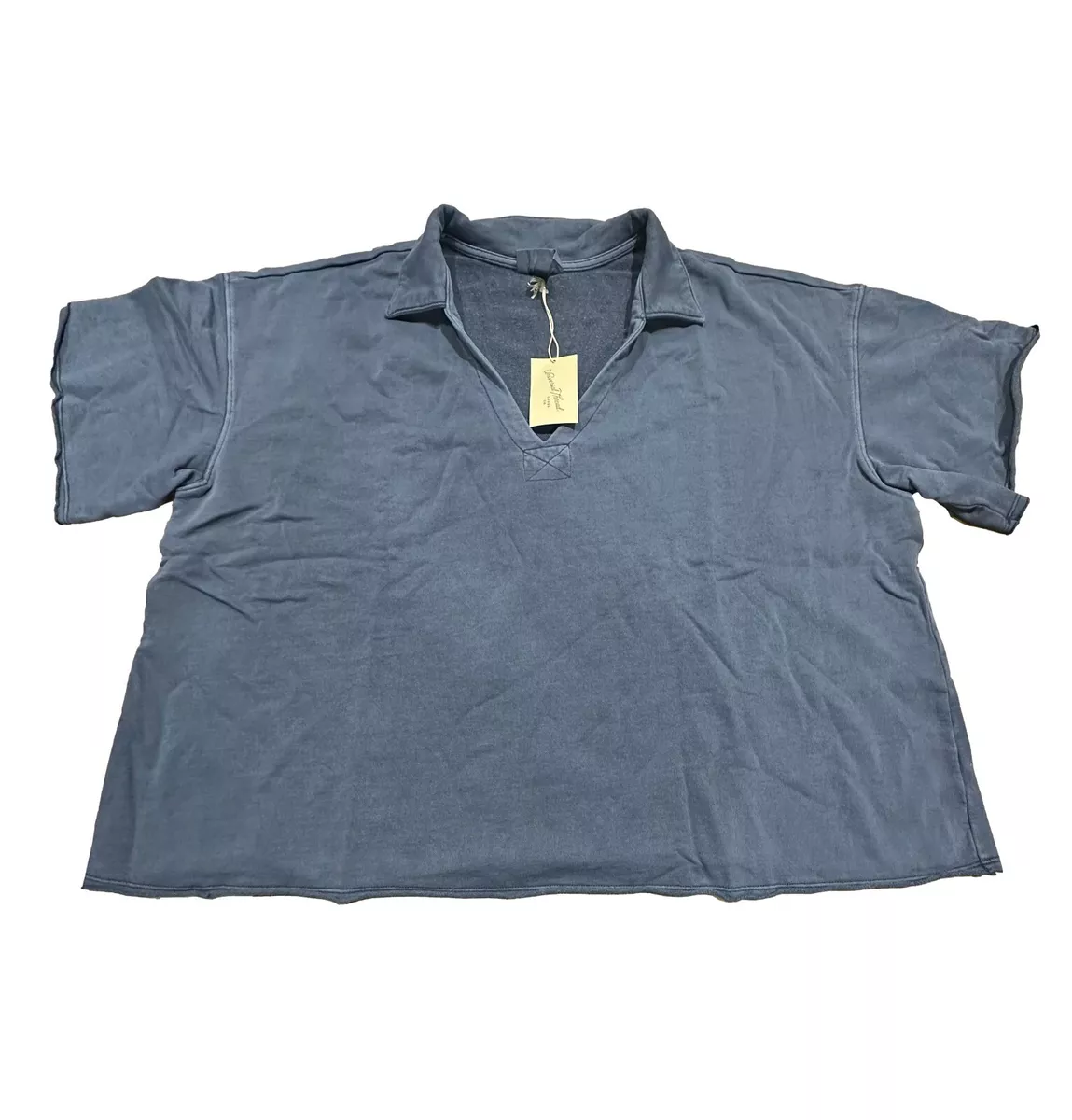 French terry hotsell polo shirt