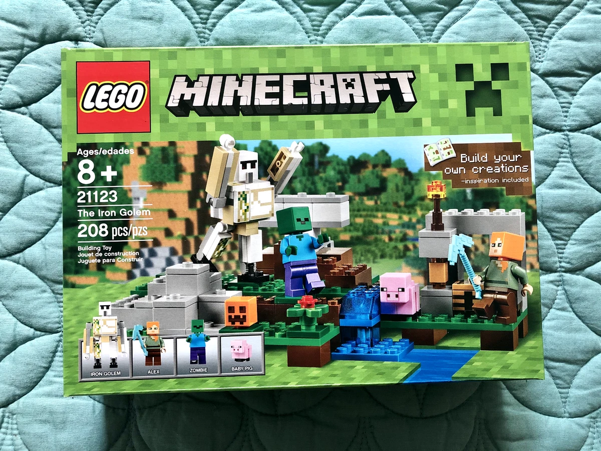 LEGO Minecraft The Iron Golem 21123 673419246798 eBay