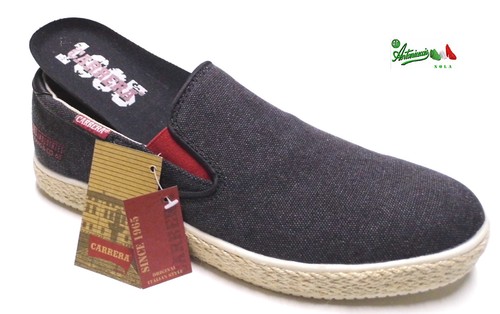 OFFERTA n°43 CARRERA uomo mocassino tessuto elastici soletta estraibile  barca | eBay