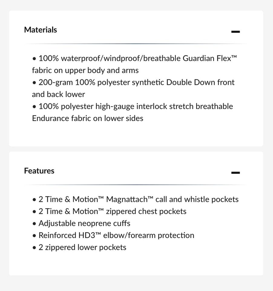 Drake Waterfowl Insulated Jacket Late Season 1/4 Zip Double Down Eqwader DW7335 - Image 4 of 4