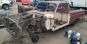 1962-63 Ford Ranchero Papered Body Chassis Suspension 1963 62 READ DESCRIPTIONS