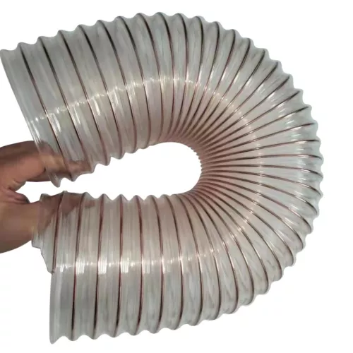 Flexible Exhaust Pipe Vent Hose Dust Collection Ducting Ventilation CNC 120mm PU - Picture 3 of 19