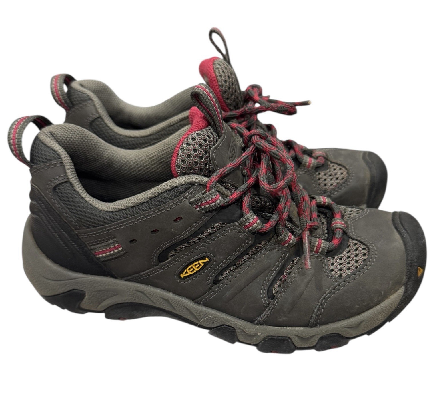 Scarpe da trekking basse Keen Koven donna taglia 6 gioventù 4 grigio rosa impermeabili 1011280
