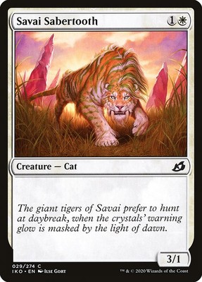 [MTG] Savai Sabertooth (029) (IKO) LP-HP