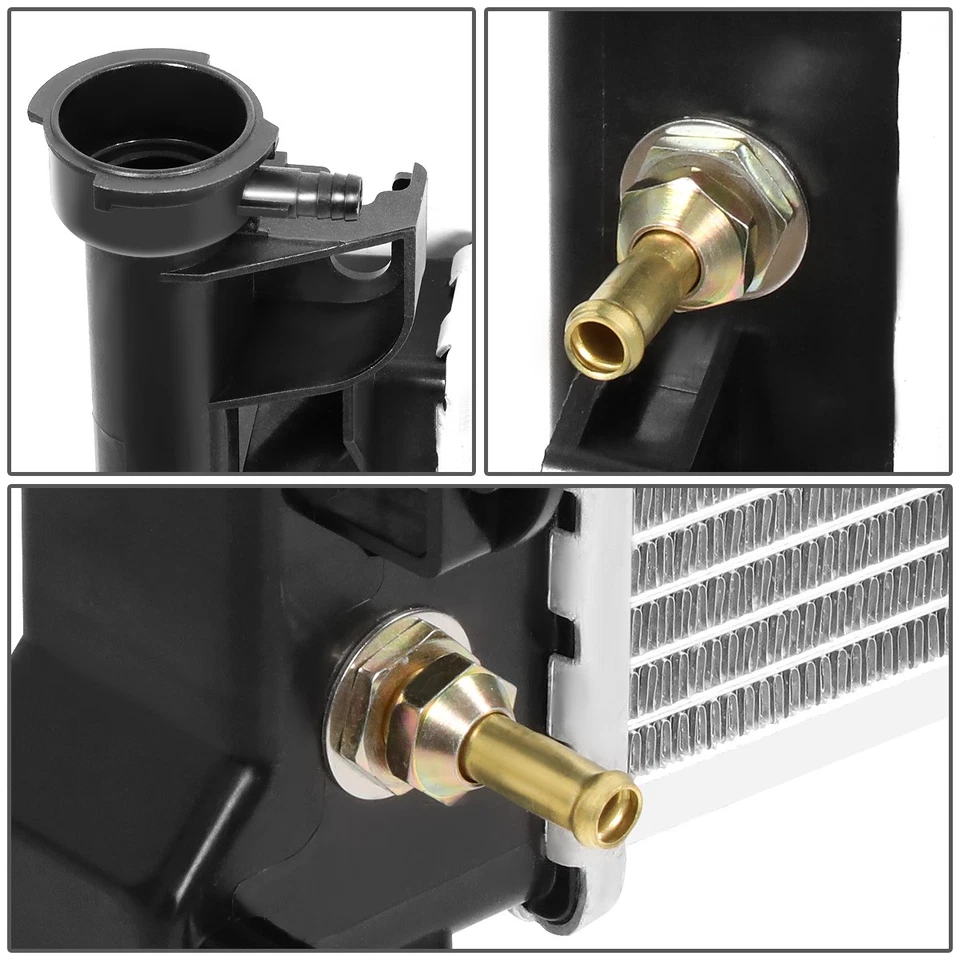 PARA 93-95 CHRYSLER TOWN & COUNTRY CARAVANA AT OE ESTILO RADIADOR DE ALUMINIO DPI 1400 Foto 4 de 4