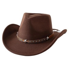 Toddler Boys 4-6 Years Coffee Western Cowboy Hat Kids Infant Boys Girls Cowboy