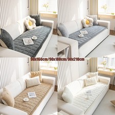 Plush Sofa Cover Non-Slip Sofa Slipcover Cushion Slipcover Dog Bed Cover Mat