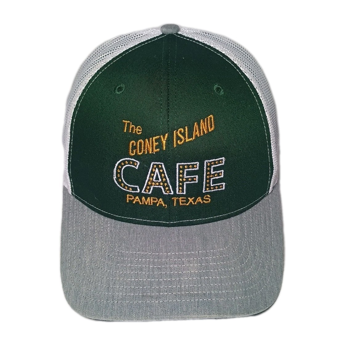 売却済み
 ヤマハ ジョグ 原付 63cc ボアアップ Hat: Coney Island Cafe. Pampa, TX. Trucker Snapback. | eBay