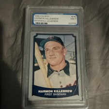 Pacific 1988 Baseball Legends Harmon Killebrew #86 Minnesota Twins MLB Card