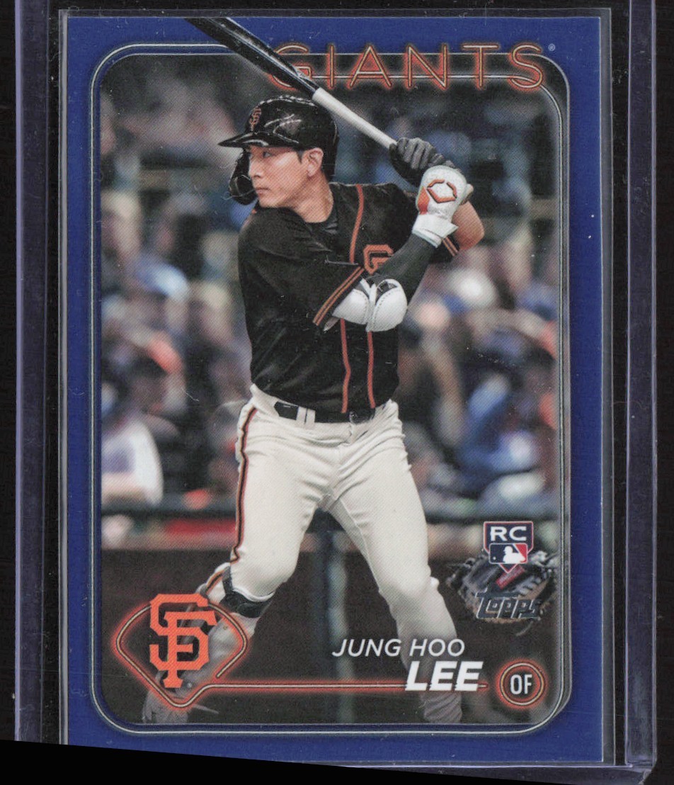 2024 Topps Royal Blue Jung Hoo Lee Rookie San Francisco Giants #691