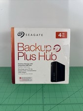 Seagate Backup+ Plus Hub 4TB External HDD Ope...