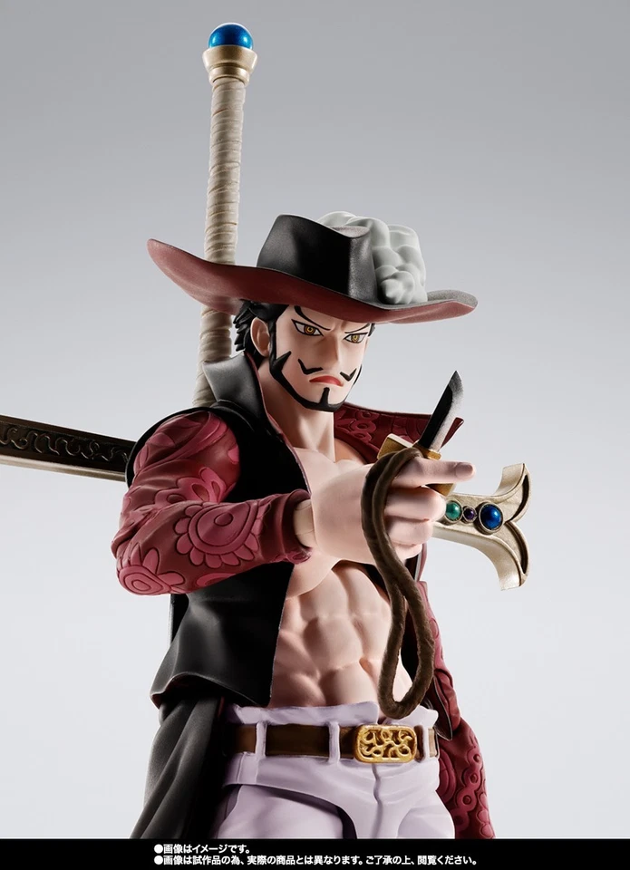 Bandai S.H.Figuarts DRACULE.MIHAWK -HAWKEYE- Una pieza de Japón Foto 3 de 4