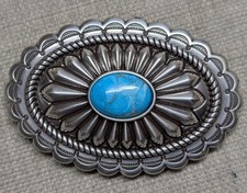 vintage style NATIVE AMERICAN belt buckle SOUTHWESTERN indian navajo replica