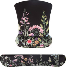 Mouse Pad and Keyboard Wrist Rest, Wrist Rest for Computer Keyboard, Made of Mem