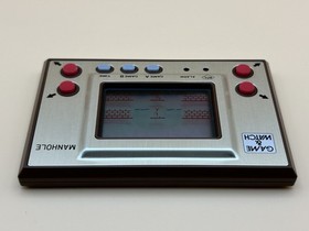 Nintendo Game & Watch MANHOLE MH-06 Gold Series 1981 Mint in Box