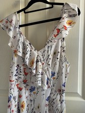 Women’s Beautiful White Floral Dress