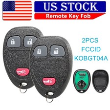 2 For 2006 2007 2008 Chevrolet Uplander Keyless Remote Control Key Fob 3 Button