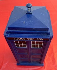 Dr Who Tardis 11th Doctor Police Public Phone Call Box & Lights Sounds Working